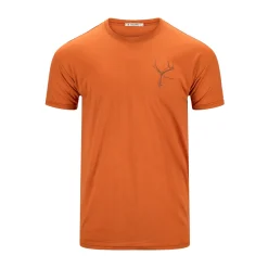 Best LightWoll 140 Classic Tee Antler, herre (Apricot Orange) Overdele·T-Shirts