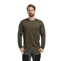 Online LightWool 180 Crewneck trøje, herre (Tarmac) Overdele·T-Shirts