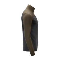 Discount LightWool 180 Polo w/zip, herre (Tarmac Marengo) Overdele·T-Shirts
