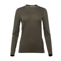 Hot LightWool 140 trøje LS, dame (Tarmac) Dame Undertøj·Uldundertrøjer|Undertøj·Skiundertøj