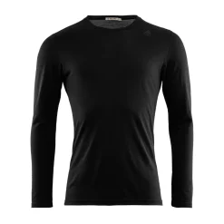 Outlet LightWool 140 trøje LS, herre (Jet Black) Undertøj·Uldundertrøjer|Undertøj·Uldundertøj