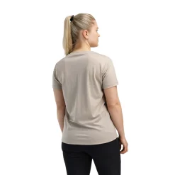Sale LightWool 180 T-shirt, dame (Simple Taupe) Dame Overdele·T-Shirts & Toppe