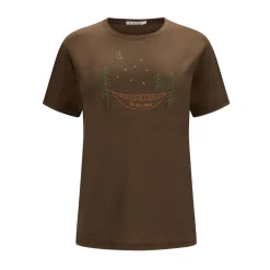 LW 140 Classic Tee Forest, dame (DarkEarth) Dame Overdele·T-Shirts & Toppe