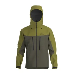 Clearance Arc'teryx Alpha jakke, herre (Olive Moss) Regntøj·|Jakker·Regnjakker
