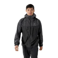 New Arc'teryx Alpha Skaljakke, herre (Graphite Black) Regntøj·|Jakker·Regnjakker