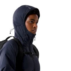Discount Arc'teryx Atom Hoody, dame (Black Sapphire) Dame Jakker·Overgangsjakke|Jakker·Vindjakke