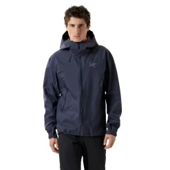 Sale Arc'teryx Beta SL skaljakke, herre (Black Sapphire) Regntøj·|Jakker·Regnjakker