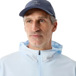 Best Arc'teryx Bird Word Cap (Dark Stratus) Dame Kasketter & Hatte|Kasketter & Hatte