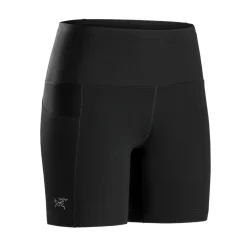 Hot Arc'teryx Essent HighRise Utility Short 6", dame (Black) Dame Bukser & Shorts·Shorts