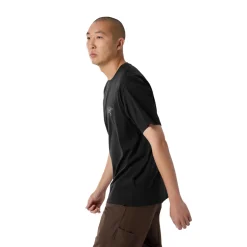 Outlet Arc'teryx Kragg SL Cotton Tee, herre (Black) Overdele·T-Shirts