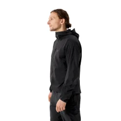 Clearance Arc'teryx Squamish Hoody, herre (Black) Jakker·Softshell|Jakker·Vindjakke