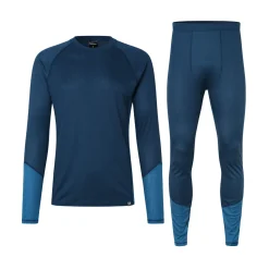 Hot Baselayer Undertøj Sæt, herre (Blue / Blue) Undertøj·Lange Underbukser|Undertøj·Skiundertøj