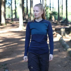 Discount Explorer Merino Crew Neck, dame Dame Undertøj·Uldundertrøjer|Undertøj·Skiundertøj