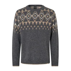 Outlet Gamborg Sweater, herre (Grey) Overdele·Striktrøjer & Sweaters