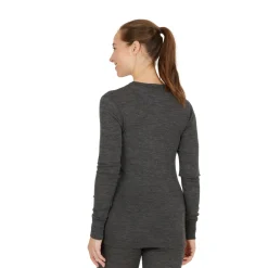 Outlet Hike Wool Blend Uldundertrøje, dame (Black) Dame Undertøj·Uldundertrøjer|Undertøj·Uldundertøj