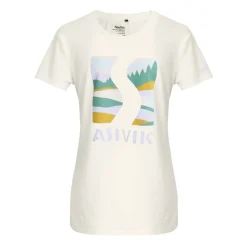 Logo Forest T-shirt, dame Dame Overdele·T-Shirts & Toppe
