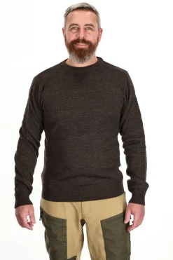 Sale North Sea Sweater, herre (Brown) Overdele·Striktrøjer & Sweaters