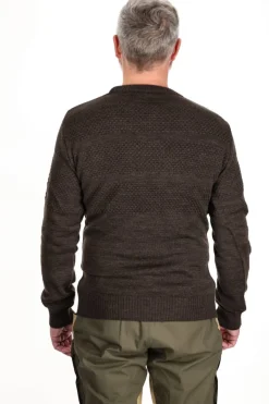 Sale North Sea Sweater, herre (Brown) Overdele·Striktrøjer & Sweaters