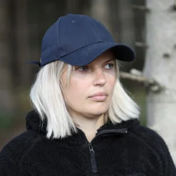 Organic Cap (Navy) Dame Kasketter & Hatte|Kasketter & Hatte