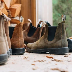 Clearance 585 Classics Chelsea Boot (Rustic Brown) Dame Vinterstøvler|Hverdagssko