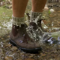 Clearance 585 Classics Chelsea Boot (Rustic Brown) Dame Vinterstøvler|Hverdagssko