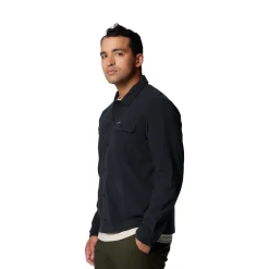 New Flare Gun Corduroy LS Skjorte, herre (Black) Overdele·Skjorter