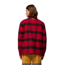 New High Cascades Shirt Jacket, herre (Red Dahlia) Overdele·Skjorter|Overdele·Skovmandsskjorter