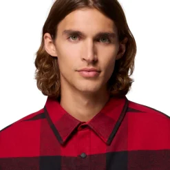 New High Cascades Shirt Jacket, herre (Red Dahlia) Overdele·Skjorter|Overdele·Skovmandsskjorter