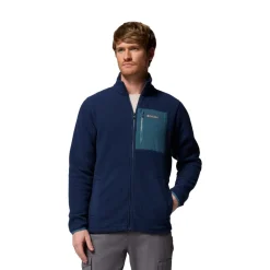 New Jasper Ridge Fleece, herre (Navy) Overdele·Fleecetrøjer