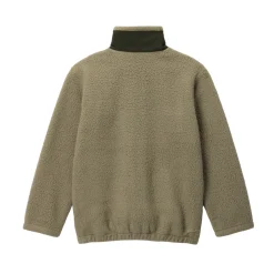 Hot Jasper Ridge Fleece, junior (Stone Green, Greenscape) Børn Trøjer & T-Shirts