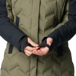 Online Mountain Croo III Mid Down dunjakke, dame (Stone Green Black) Dame Jakker·Overgangsjakke|Jakker·Dun- & Fiberjakker