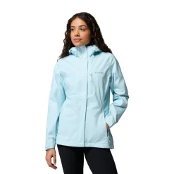 Clearance Pouring Adventure regnjakke, dame (Marine Light) Dame Regntøj|Jakker·Regnjakker