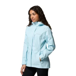 Clearance Pouring Adventure regnjakke, dame (Marine Light) Dame Regntøj|Jakker·Regnjakker
