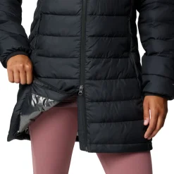 Outlet Powder Lite II Mid Vinterjakke, dame (Black) Dame Jakker·Vindjakke|Jakker·Dun- & Fiberjakker