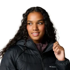 Outlet Powder Lite II Mid Vinterjakke, dame (Black) Dame Jakker·Vindjakke|Jakker·Dun- & Fiberjakker