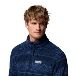 Hot Rugged Ridge High Pile HZ Fleece, herre (Blue) Overdele·Fleecetrøjer