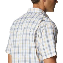 Clearance Silver Ridge Lite Plaid skjorte SS, herre Overdele·Skjorter