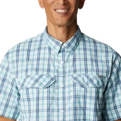 Clearance Silver Ridge Lite Plaid skjorte SS, herre Overdele·Skjorter