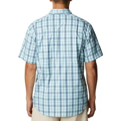 Clearance Silver Ridge Lite Plaid skjorte SS, herre Overdele·Skjorter