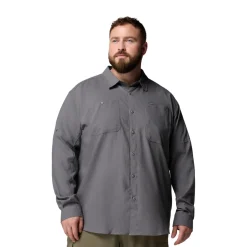 Hot Silver Ridge Utility II LS Skjorte, herre (City Grey) Overdele·Skjorter
