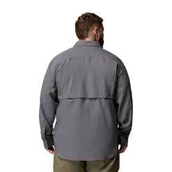Hot Silver Ridge Utility II LS Skjorte, herre (City Grey) Overdele·Skjorter