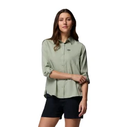 Sale SilverRidge Utility II Skjorte, dame (Safari) Dame Overdele·Skjorter