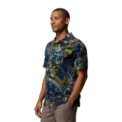 Online Tech Trail Utility Printed Shirt, herre (Mountain Blue) Overdele·Skjorter