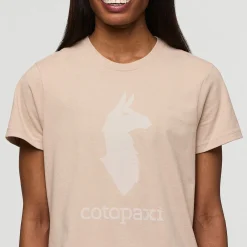 Cotapaxi Llama T-shirt, dame (Oatmeal) Dame Overdele·T-Shirts & Toppe