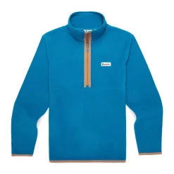 Amado Fleece Pullover, herre (Lake) Overdele·Fleecetrøjer