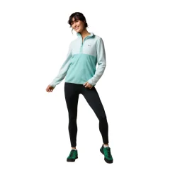 Outlet Amado Fleece Pullover, dame (Surf) Dame Overdele·Fleecetrøjer