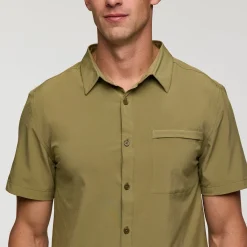 Online Cambio Button Up Skjorte, herre (Moss) Overdele·Skjorter