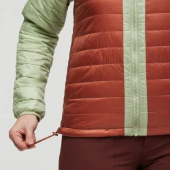 Capa Insulated Hooded jakke, dame (Green Tea) Dame Jakker·Overgangsjakke|Jakker·Vindjakke