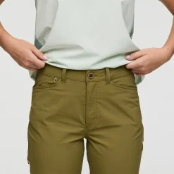 Discount Coraje Tech Pants, dame (Moss) Dame Bukser & Shorts·Hverdagsbukser|Bukser & Shorts·Rejsebukser