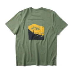 Down The River T-shirt, herre (Fatique) Overdele·T-Shirts
